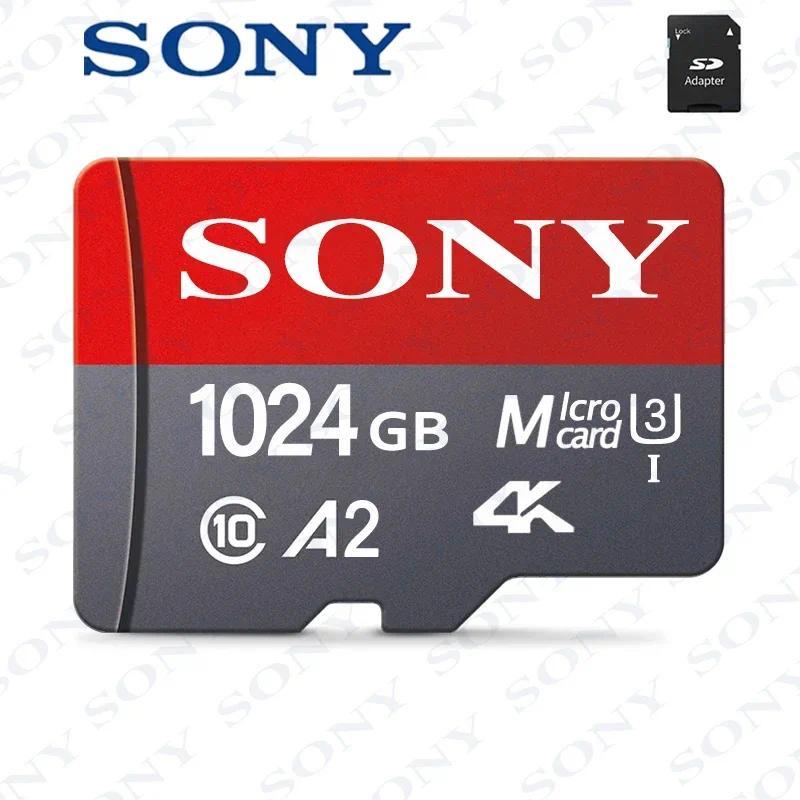 SONY SD Memory Card 2TB Ultra Micro Mini SD Card 64GB 128GB 512GB 1TB High Speed TF Flash Card For N