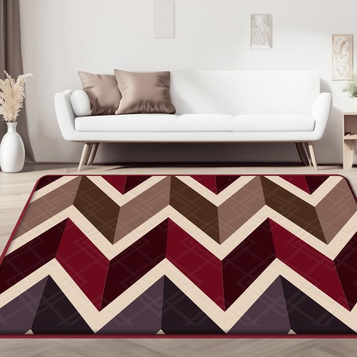 Karpet Lantai Ruang Tamu Malaysia Berbusa 16mm Empuk dan Lembut berbagai ukuran kecil sedang dan bes