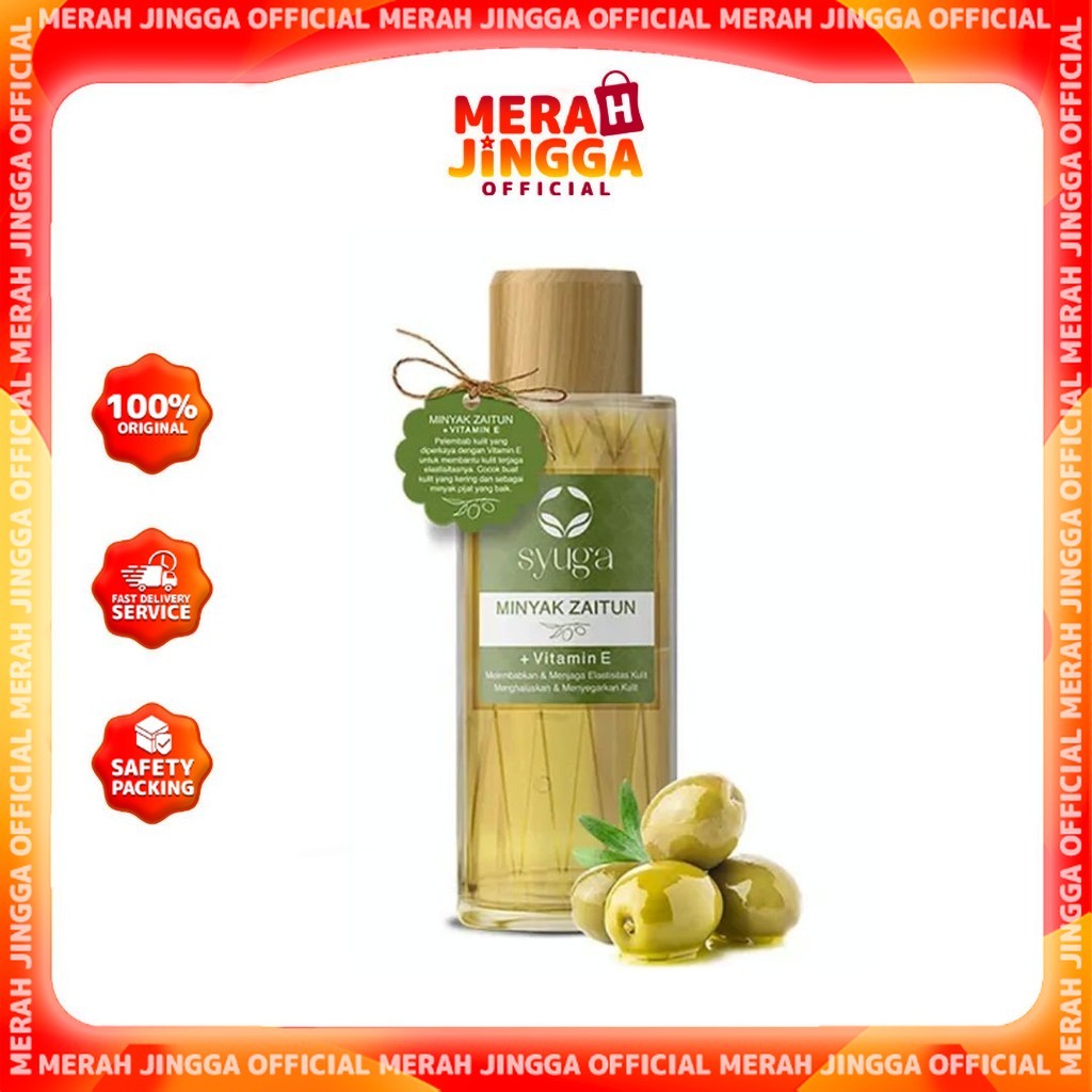 Syuga Minyak Zaitun + Vitamin E | Merah Jingga Official
