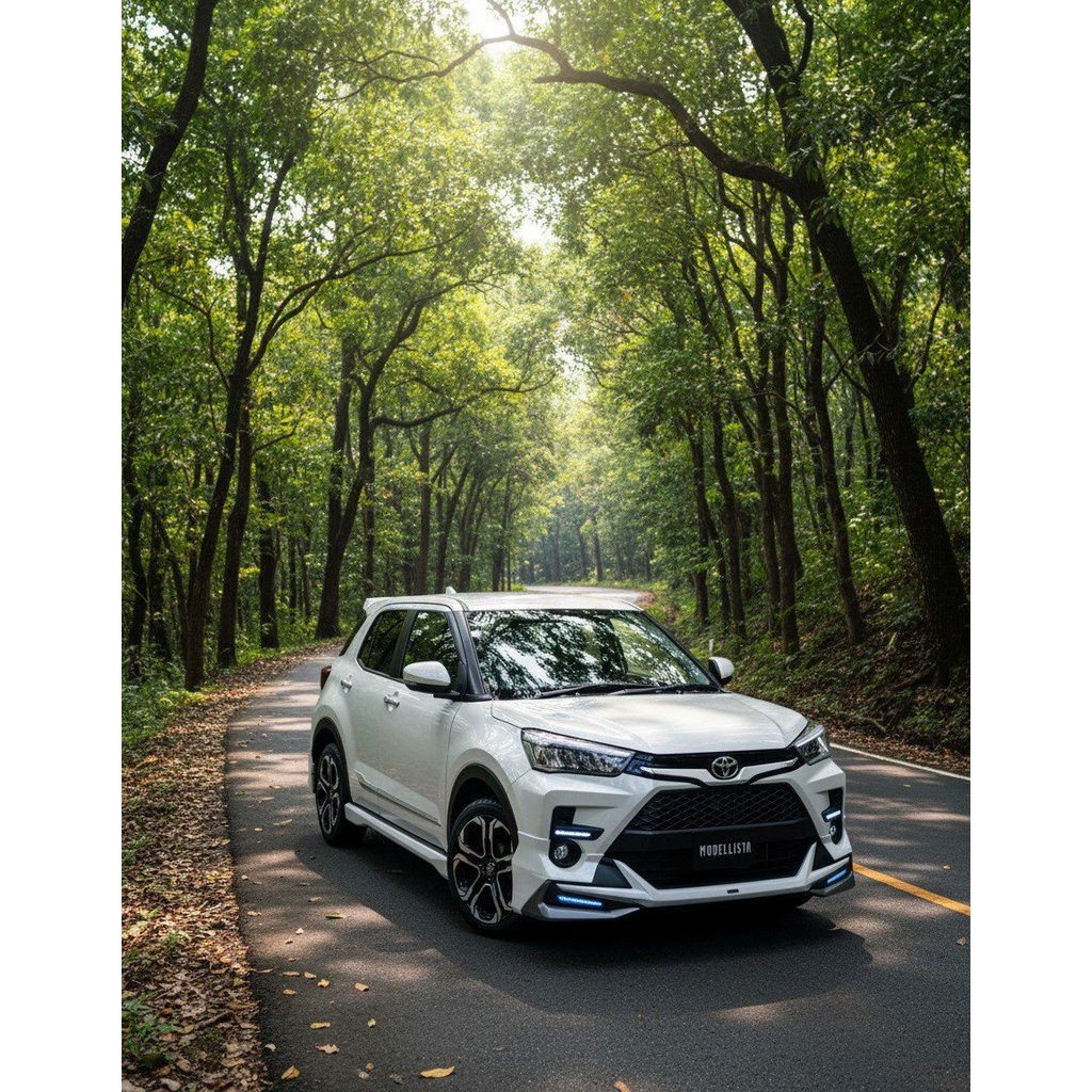 bodykit raize 2021-2025 modelista body kit toyota raize