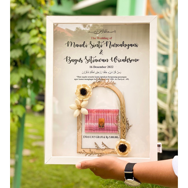 NEW MODEL MAHAR 40 x 30 - MAHAR RUSTIK - MAHAR READY - MAHAR MURAH - MAHAR PERNIKAHAN - MAHAR NIKAH 