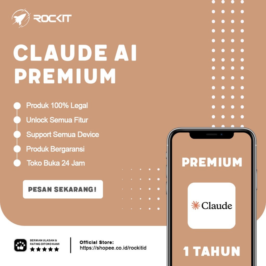 Claude Ai Pro 1 Bulan