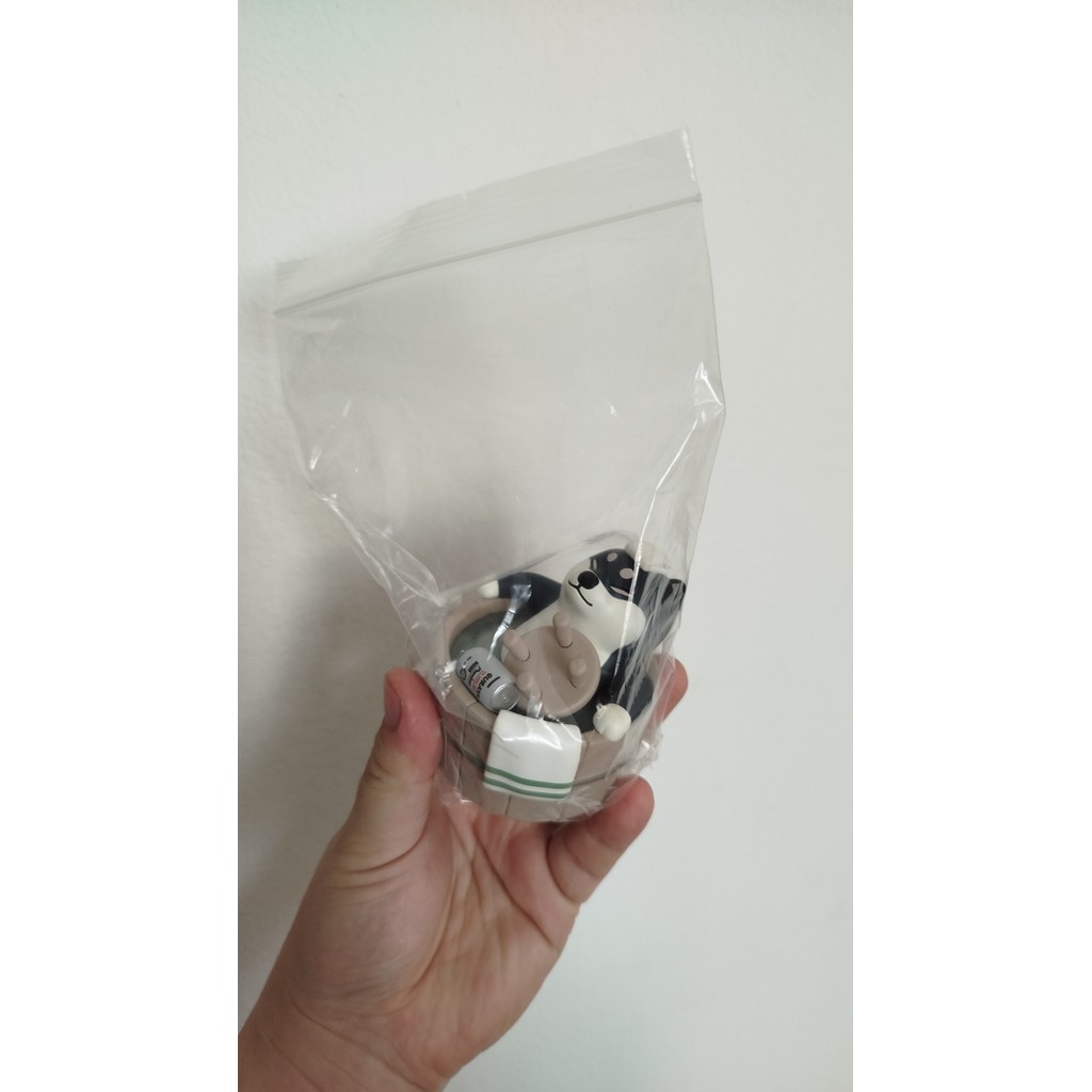 Shiba Guraya Homelife Relaxing Black Shiba Figure Kadokawa Blindbox