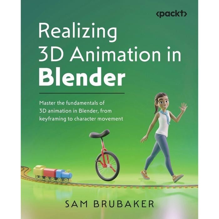Buku Realizing 3D Animation in Blender