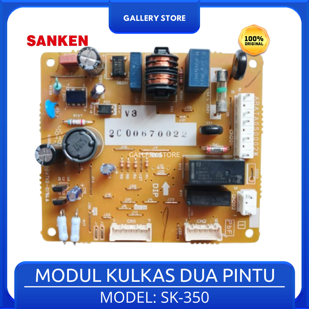 MODUL KULKAS 2 PINTU SANKEN SK-350 SK 350