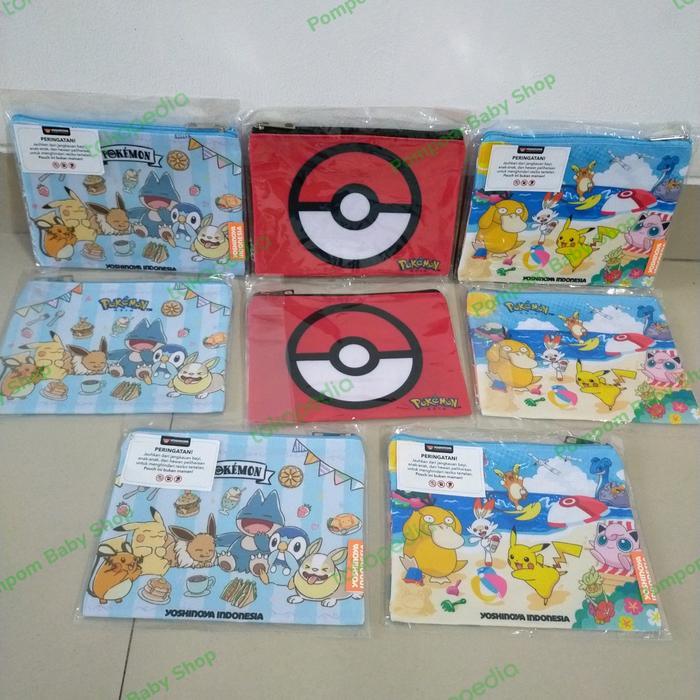 Pouch Pokemon Yoshinoya Dompet Travel