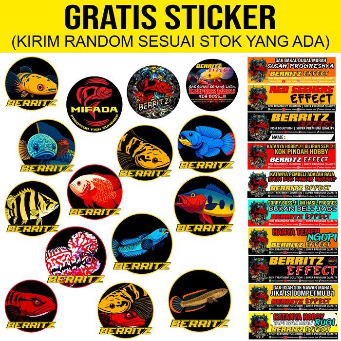Promo BERRITZ Rim Closs Pakan Pelet Ikan Channa Progres Rim Limbata Andrao Stewarti Fire and Ice Ble