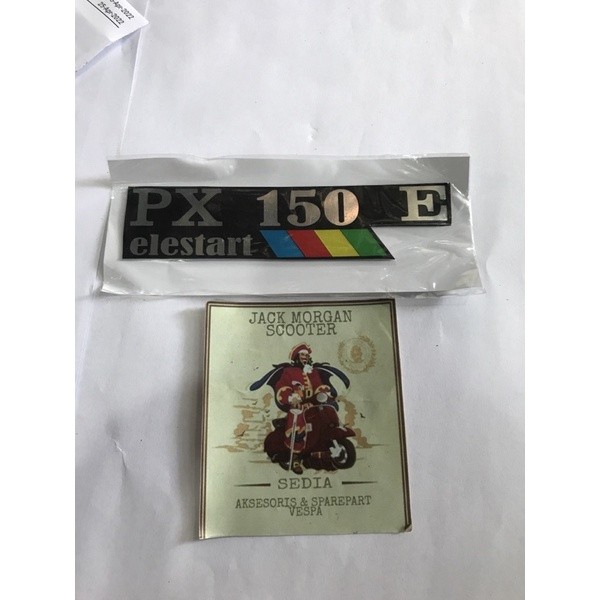 emblem tempong Vespa PX 150 E