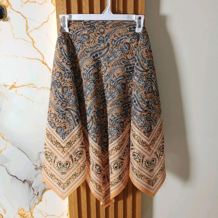 hijab persegi/hijab motif turki/hijab kekinian - sunkist