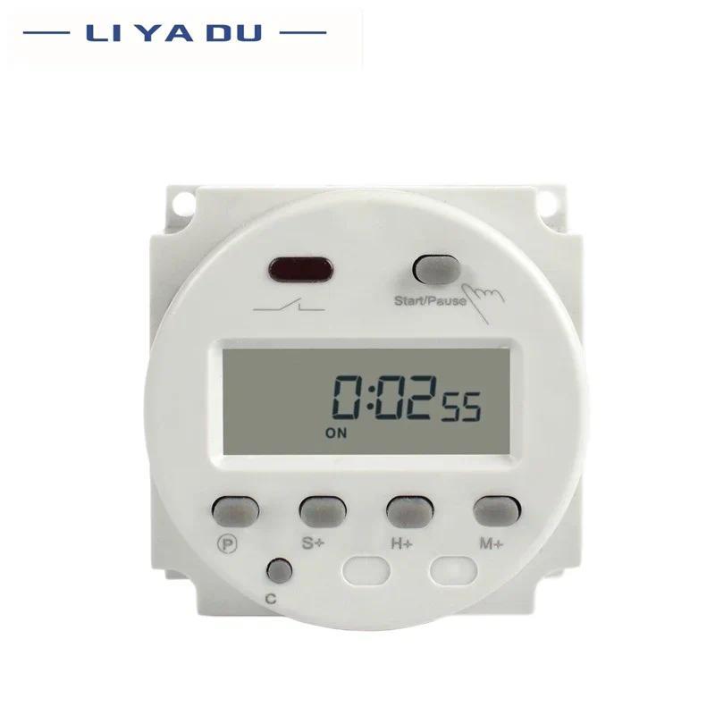 CN102A 12V24V110V220V  Single and double countdown micro cycle time control switch timer controller 