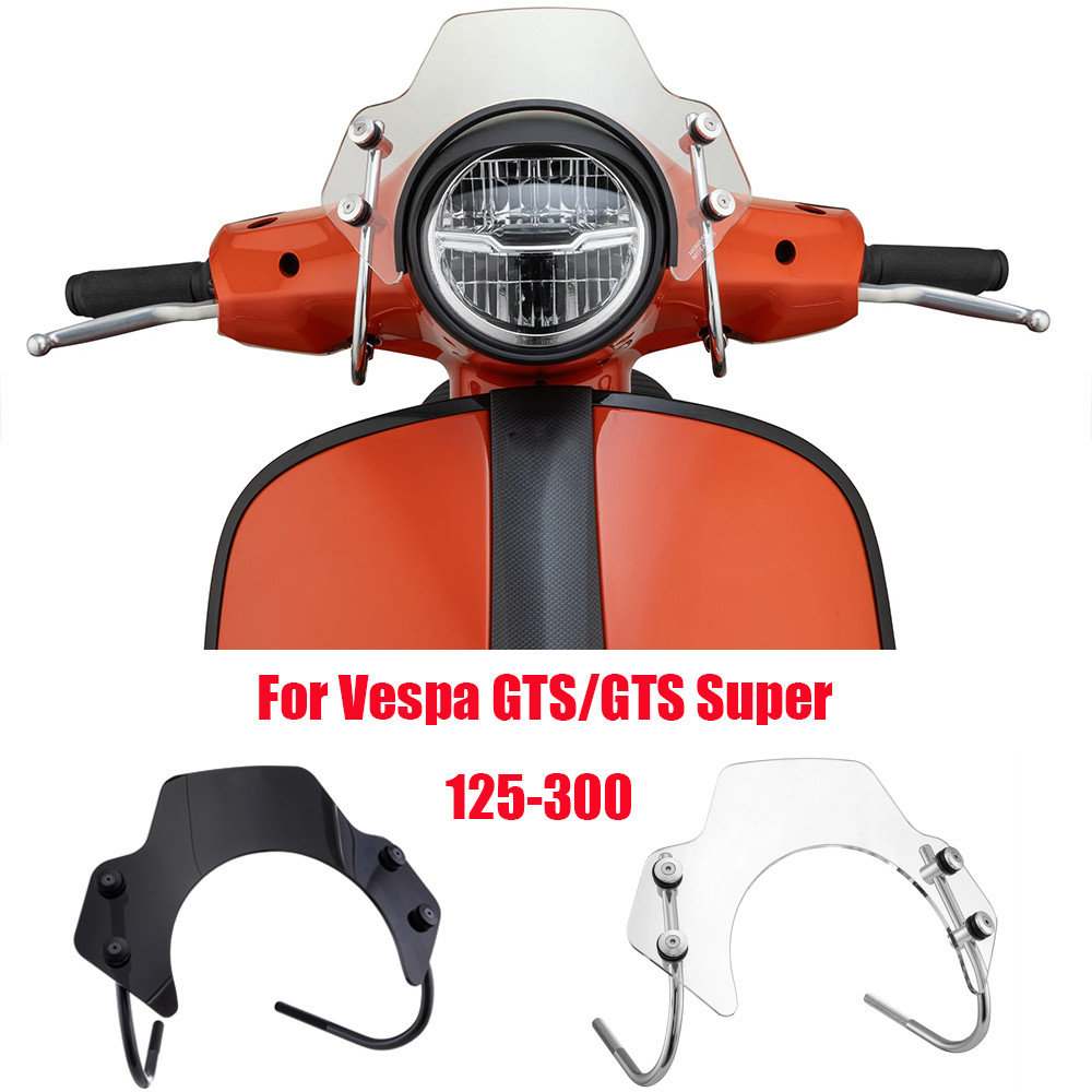 GTS300 250 150 Windshield Motorcycle Windscreen For Vespa GTS 300 GTS 250 GTS 125 GTS Super 125-300 