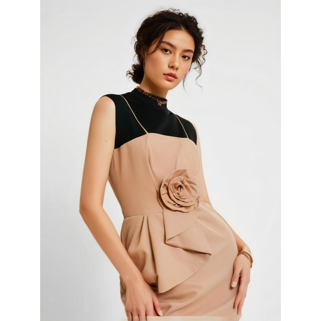 Dress malam Sexy Dress Party Bodycon Ladies club dinas malam gaun panggung