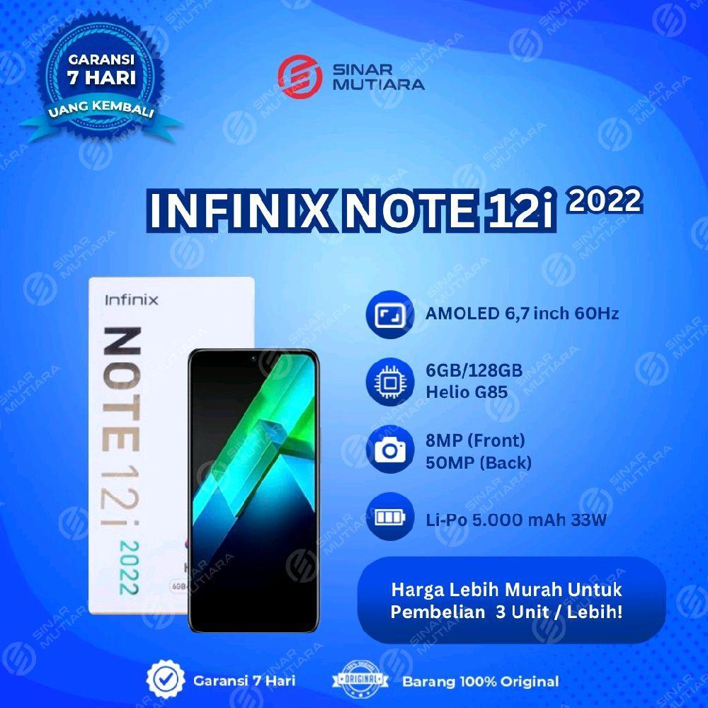 INFINIX NOTE 12I 6/128 GB HP SECOND ORIGINAL SINAR MUTIARA CELL