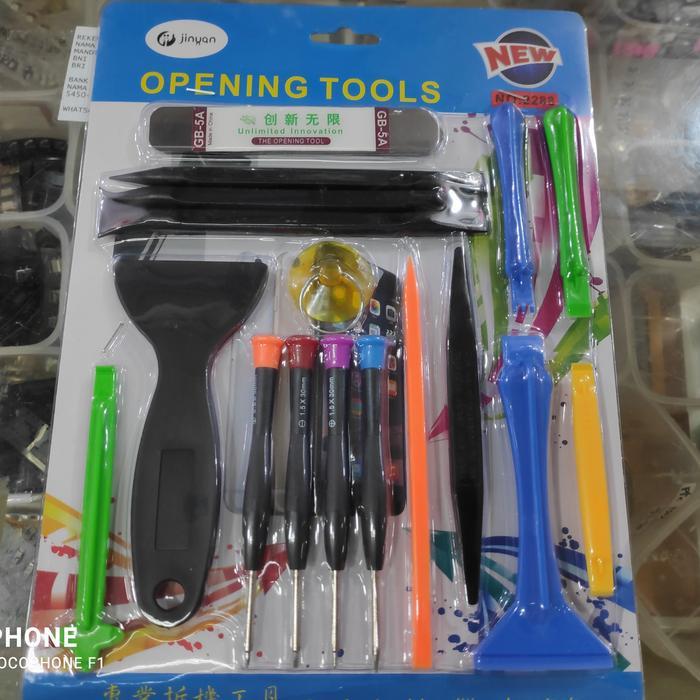 Boo Phone Tool Set / Obeng 1 Set Lengkap Pembuka LCD & Touchscreen