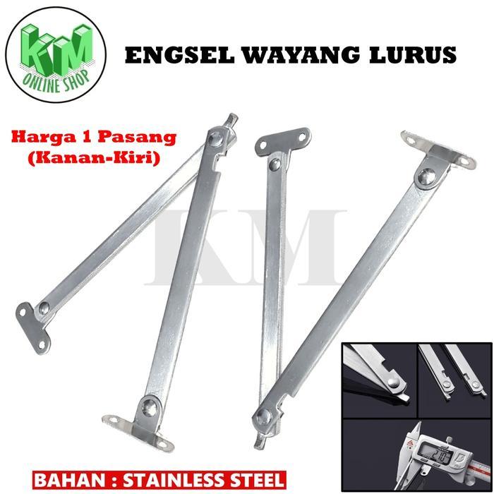 Engsel Wayang Salon Lurus Engsel Sikutan Stainles Engsel Lipat Jendela