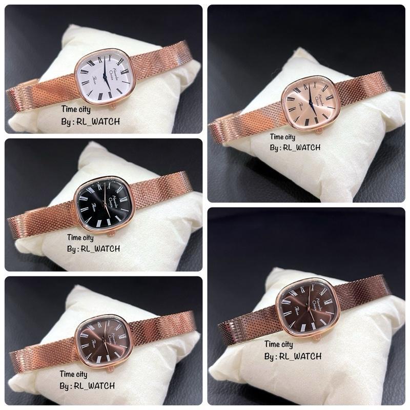 Jam Wanita Alexandre Christie AC2B93 Tali Pasir
