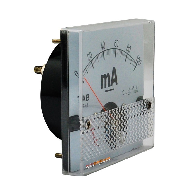 Amperemeter Analog DC Direct CR65 TAB
