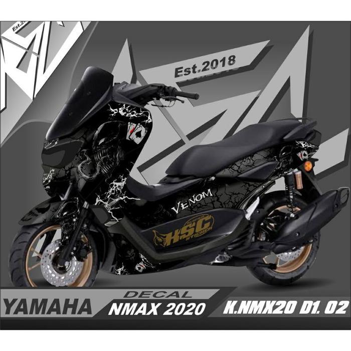 Decal Sticker Full Body Yamaha NMAX New 2020 Venom Racing - ABU ABU, HOLOGRAM