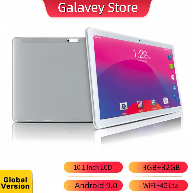 Type-C 10.1 In Android 9.0 3G/4G Phone Tablet PC 3GB+32GB 1280*800 IPS MTK9863 Octa Core CPU 5000mAh