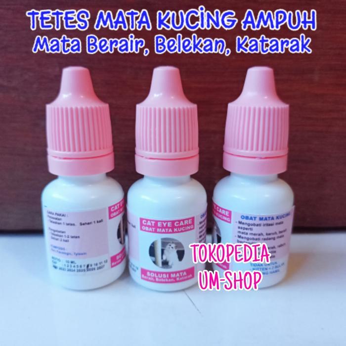HobbyVerse Obat Tetes Mata Kucing Ampuh Infeksi Mata Berair Belek Katarak Rabun