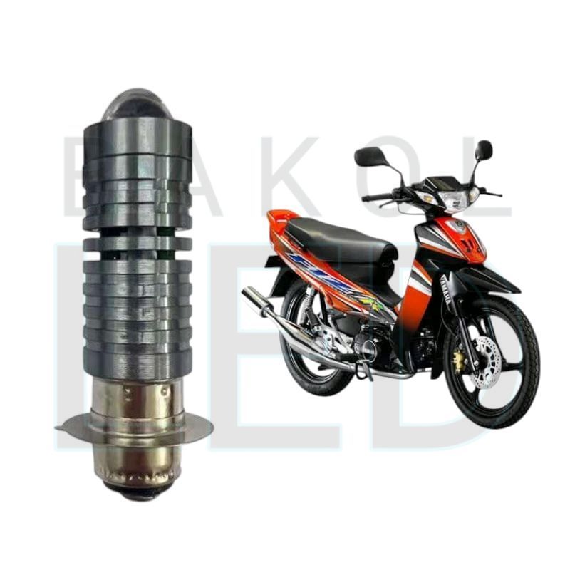 1pcs Lampu depan LED H6 Laser motor Yamaha F1z F1ZR BL