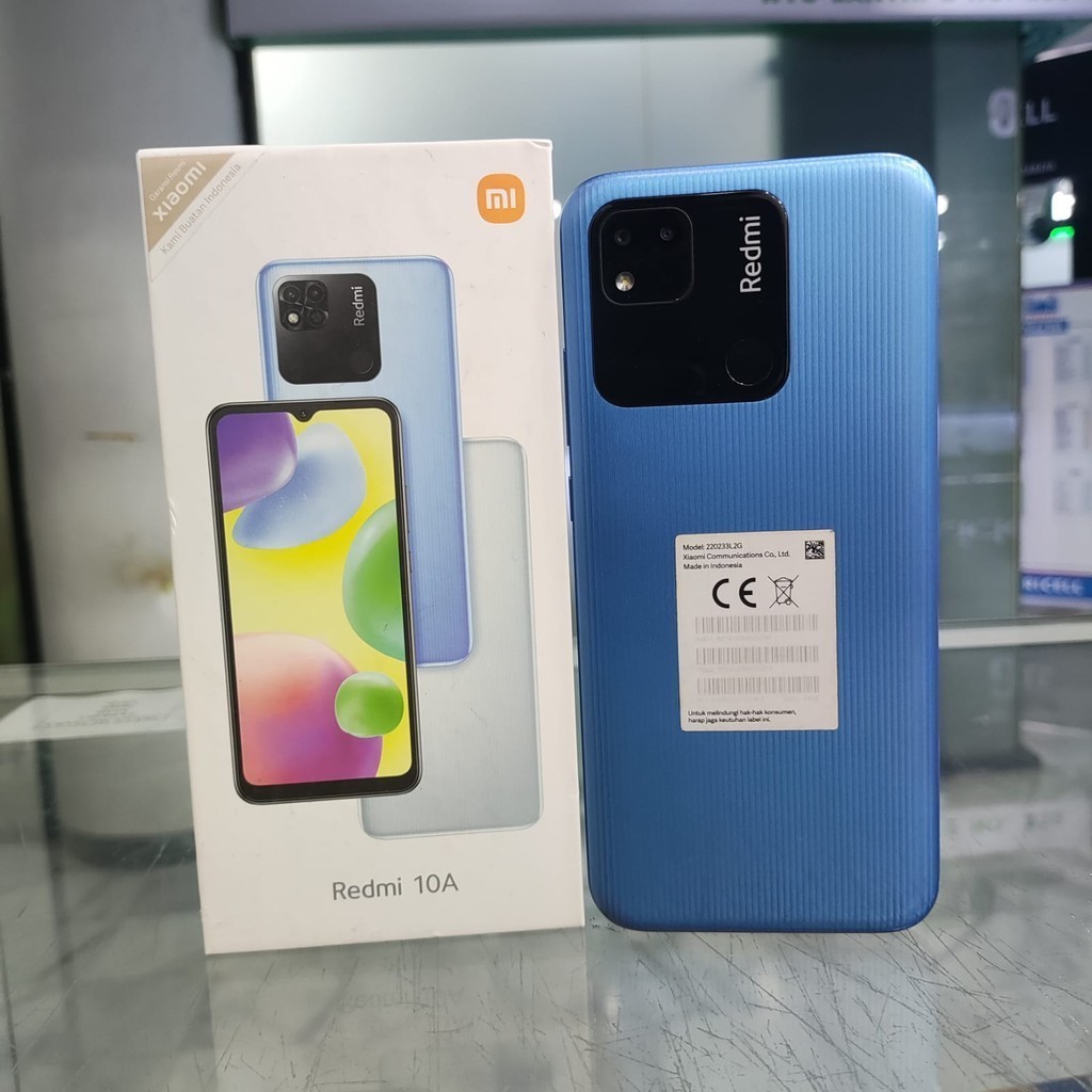 Xiaomi Redmi 10A Ram 3/32GB | Ram 3/64GB | Ram 4/64GB Second Resmi