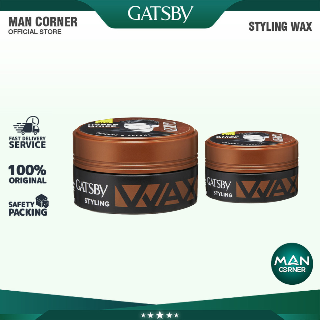 GATSBY Styling Wax Extreme & Volume 25gr - 75gr | Man Corner