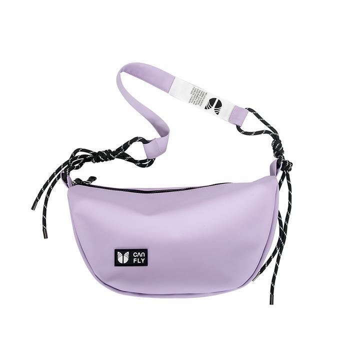 Tas Selempang Pria Wanita Dumpling Bag Korean Style Anti Air YPU-JZ - Purple