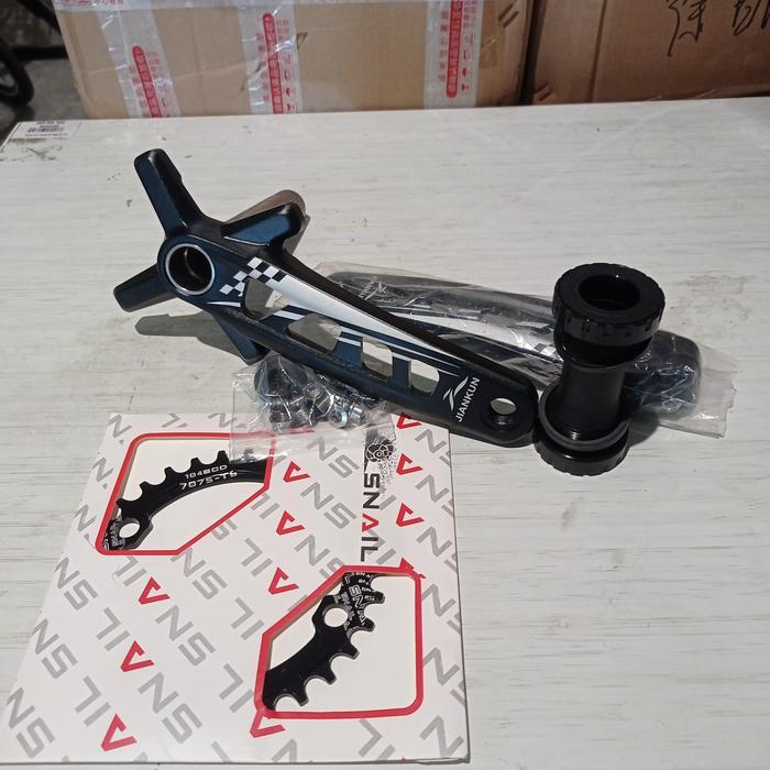 Crank sepeda Jiankun HT2 104bcd 170mm Import