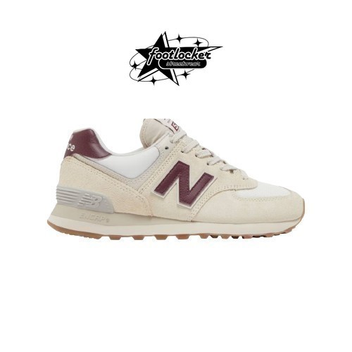 Sepatu New Balance ML574 MoonBeam Burgundy  Original   Unisex