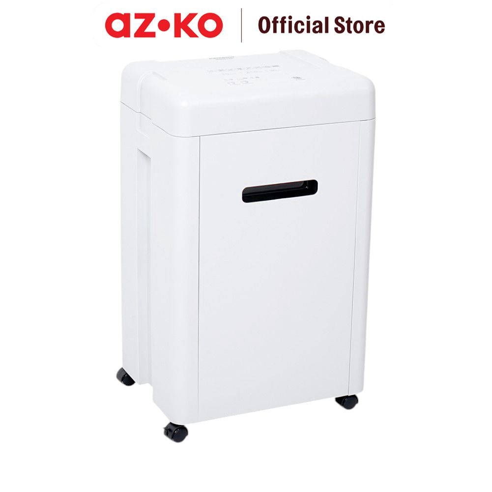 AZKO Krisbow Mesin Penghancur Kertas 15 Sheets Msd9520 - Putih Paper Shredder Alat Penghancur Arsip 