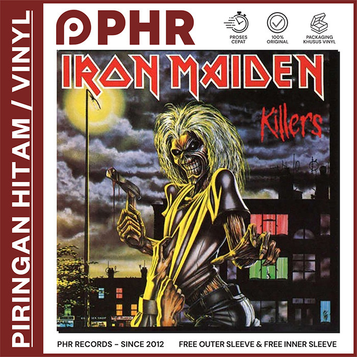 Vinyl IRON MAIDEN - Killers [Piringan Hitam/LP/PH]