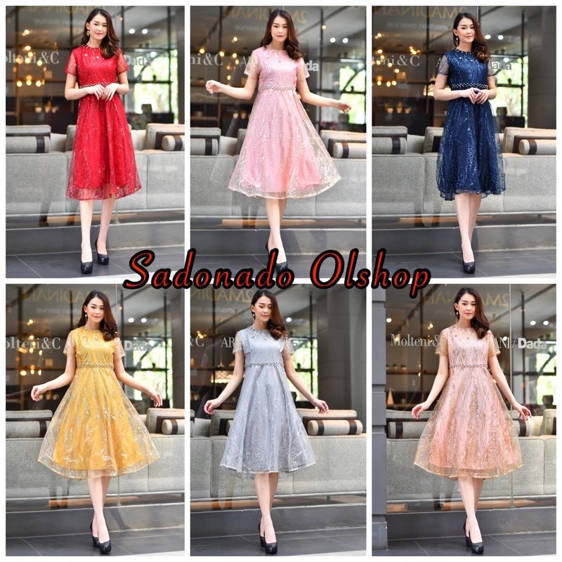 CO ZONA - DRESS NATAL TERLARIS / DRESS PESTA / DRESS WANITA KEKINIAN 2023 / DRESS KOREA / DRESS GERE