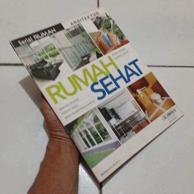 Majalah Serial Rumah Arsitektur RUMAH SEHAT Original Bekas