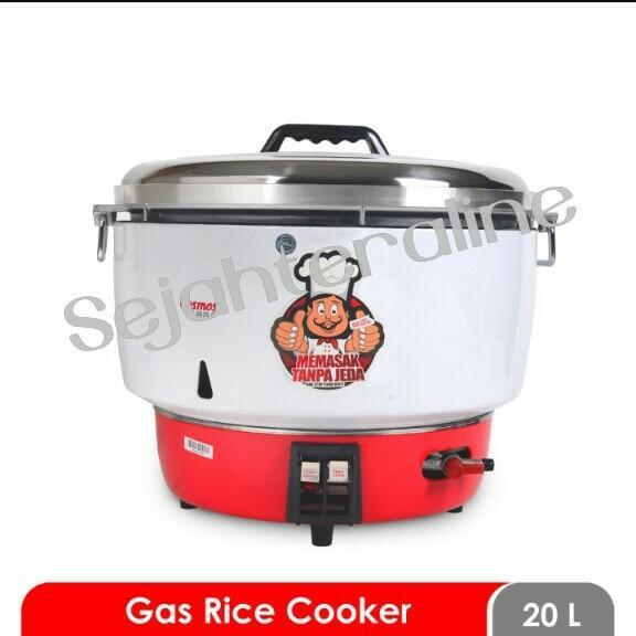 COSMOS Gas LPG Rice Cooker Jumbo 10L 2in1 : CRJ3020