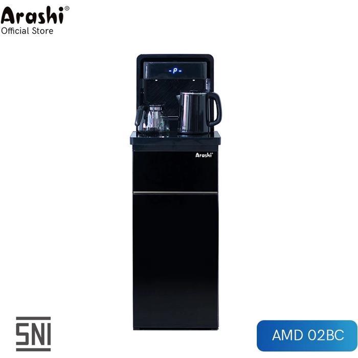 ARASHI DISPENSER GALON BAWAH DIGITAL PANAS DINGIN NORMAL - AMD02BC - FREE ONGKIR JABODETABEK -MiniSt