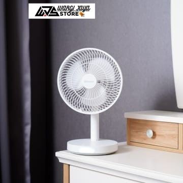 Krisbow Kipas Angin Meja Emergency 7 Inci Dengan Lampu Led