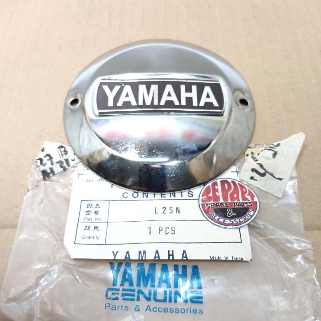 Tutup platina L2SN Emblem YAMAHA Cover blok magnet L2 Super