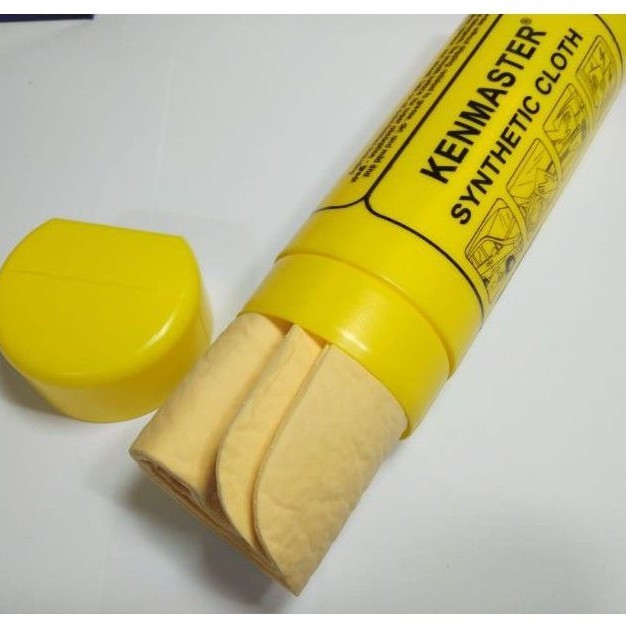 KANEBO KAIN LAP TEBAL KUNING KENMASTER/ LAP KANEBO MOTOR SEPEDA MOBIL SCOOTER SERBAGUNA/LAP KANEBO S