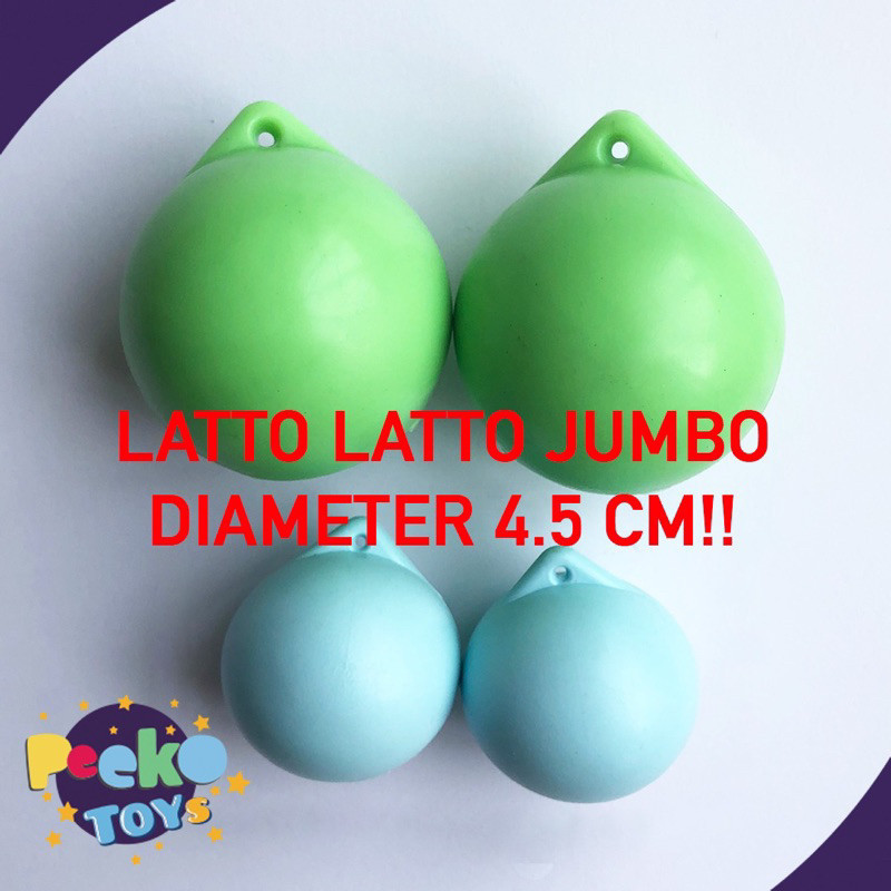 [JUMBO/BESAR] MAINAN ANAK JADUL BAGUS TIK TOK / ETEK ETEK / LATO LATO / LATTO LATTO JUMBO BESAR MURA