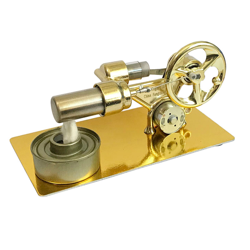 Mini External Combustion Stirling Engine Experimental Model Motor Generator Engine Physics Collectio
