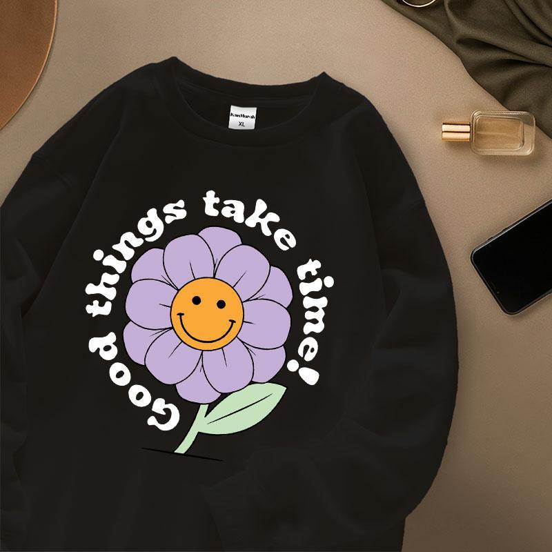 Kaos Murah Id - Tshirt Kaos Lengan Panjang Tangan Karet Kaos Gambar Bunga Matahari Bahan Bahan Cotto