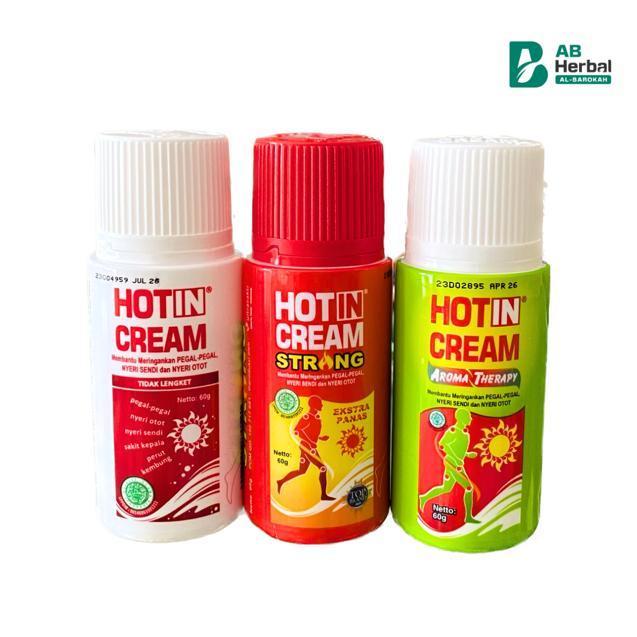 HOT IN CREAM BOTOL 60GRAM / cream original/cream aromatherapy /cream strong