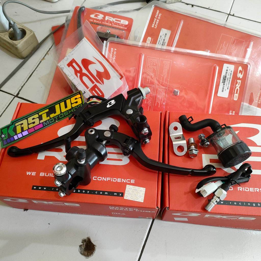 master rem rcb s1 hitam satu set kanan kiri rcb
