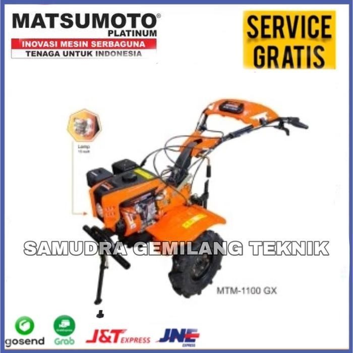 PROMO 6.6 Mesin Cultivator Traktor Mini Matsumoto MTM-1100 GX