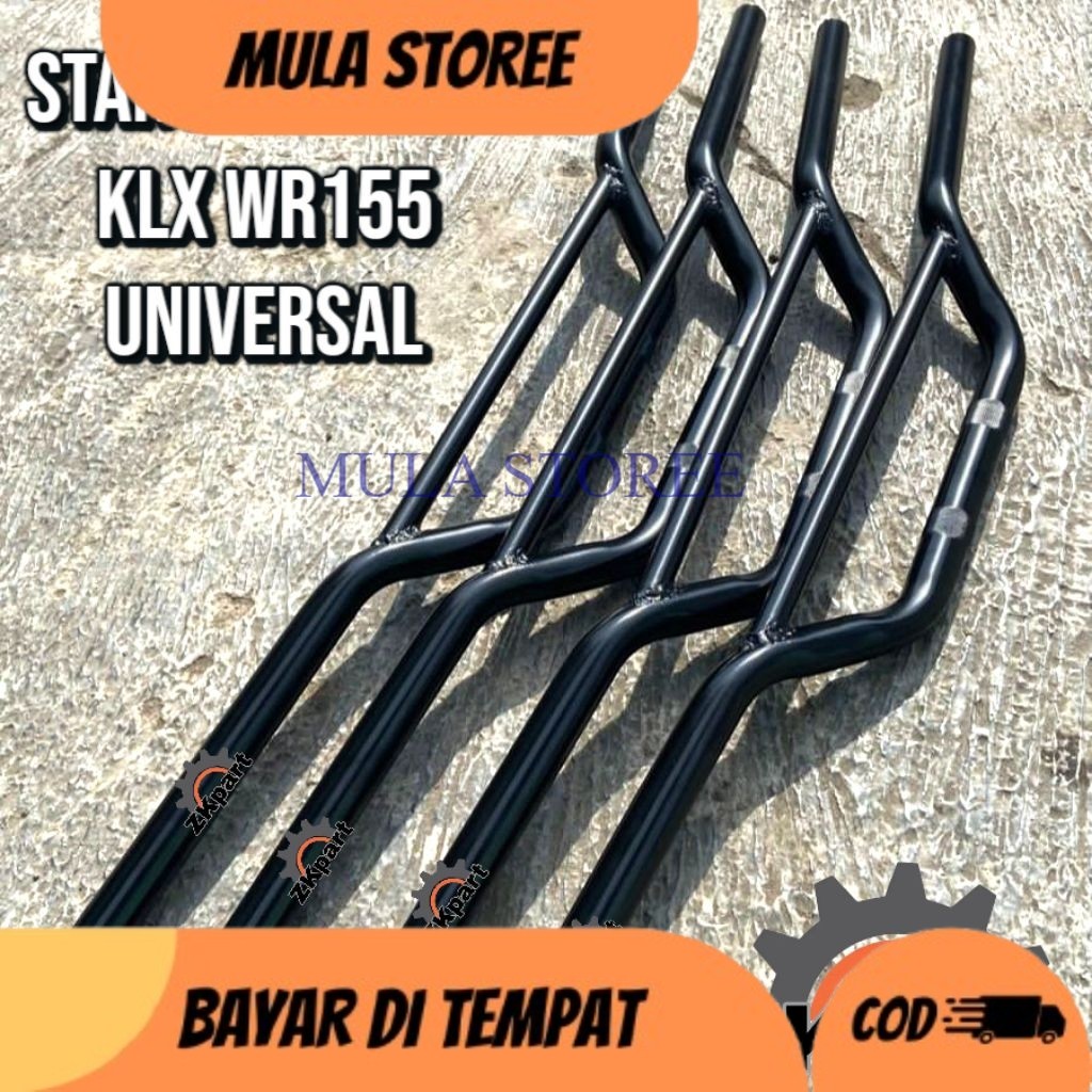 Mulaa STANG STIR MOTOR HONDA CRF 150L CKD SETANG TRAIL CRF 150L MODEL ORI TEBAL STANG TRAIL MOTOR BE