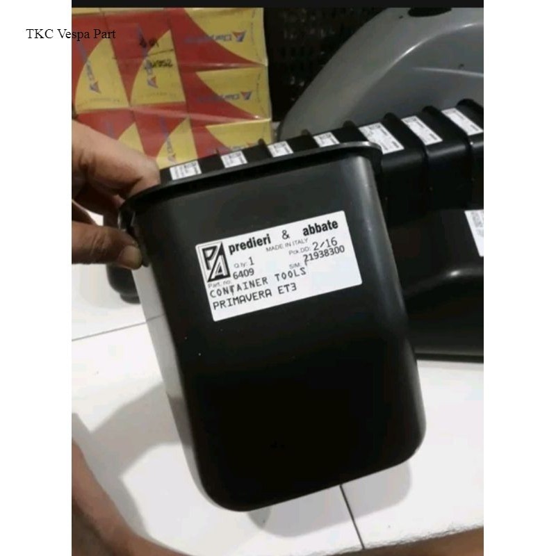 toolbox toolkit ember original vespa pts spesial darling 90cc 100cc