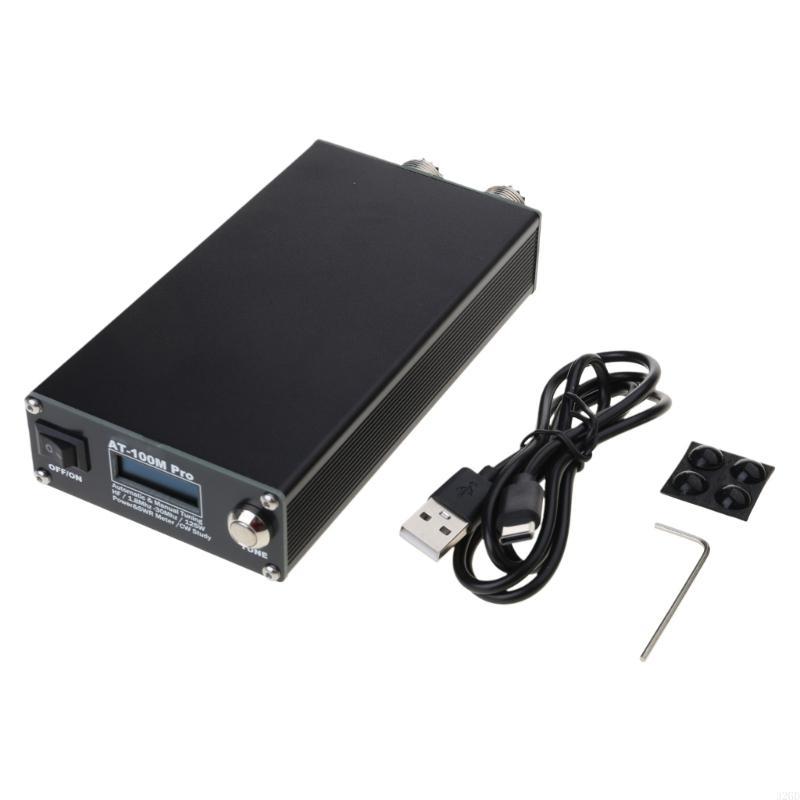 AT100M Antenna Tuners 18MHz30MHz 100W Stanng Meter Power Meter 32GD
