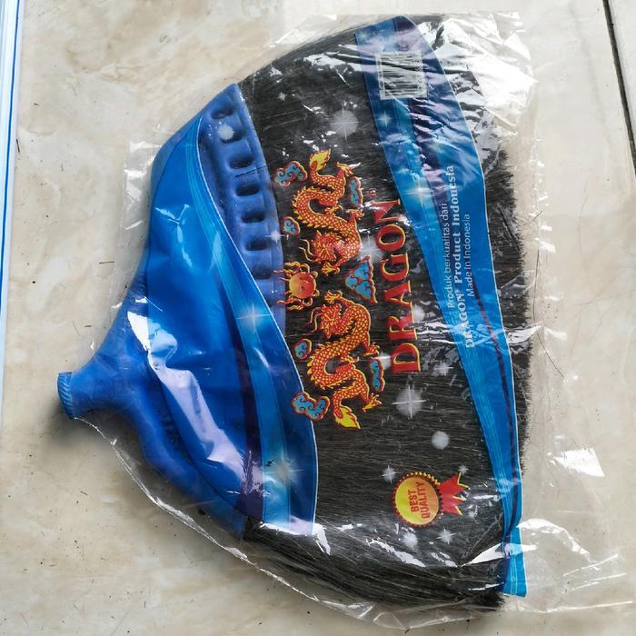 { 3 pcs }  pengki dragon + sapu ijuk dragon + pelan dragon