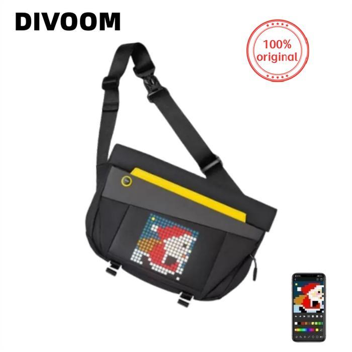 DIVOOM Pixoo Slingbag pixel Art Led Display Smart Bag - slingbag-v